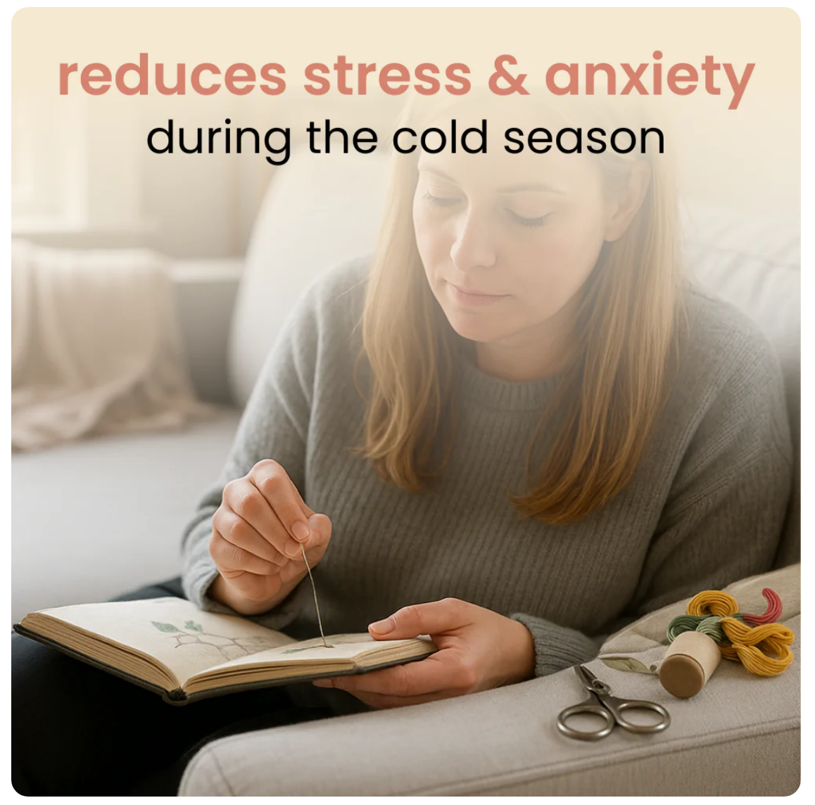 Petal Woven: Embroidery Booklet + Kit